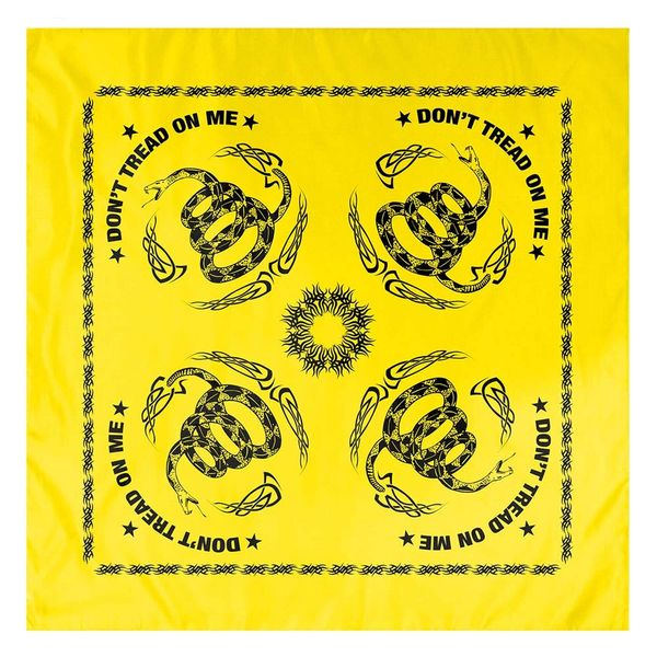 Rothco Don't Tread on Me Bandana, Yellow