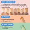 Absolute New York Hydro Fix Correcter and Concealer, Multipurpose Buildable Medium Coverage, Concealing, Highlighting and Contouring (MFHC01 Neutral Procelain)
