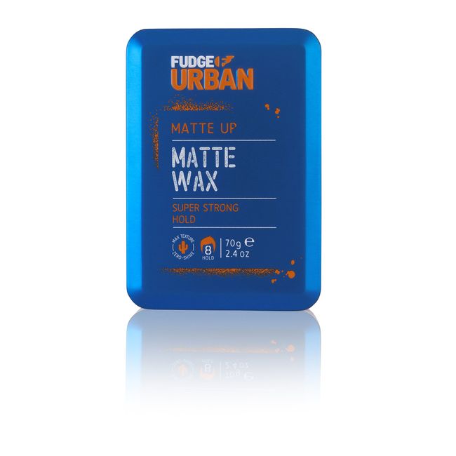 Fudge Urban Matte Wax, Firm Hold All Day Styling, Non-Sticky and Invisible Texture, Hair Wax for Men, 70 g