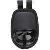 ZETT BLM8A Baseball Hard/Soft Softball Throat Guard, Black