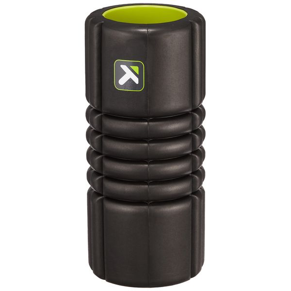 TRIGGERPOINT Grid Travel Black 22132 Length 10.0 inches (25.5 cm) Compact Size Myofascial Release