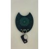 3D-Printed Decorative Wall-Mounted Key Holder With Mandala Design-3 Hooks , Home