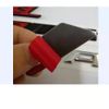 2PCS 2017+ V8 Biturbo Left & Right Side Decal Badge Sticker Emblem (Red Black)