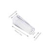 ECSiNG 12PCS Pull Cord Tassel Tranparent Plastic Drawstring Knobs Repair Pull Ends for Blinds Pull Cords Roman Shades Curtain Decoration