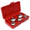 NEW 5PC 3/8" DRIVE OIL FILTER REMOVER SOCKET SET UNIVERSAL WRENCH TOOL KIT US