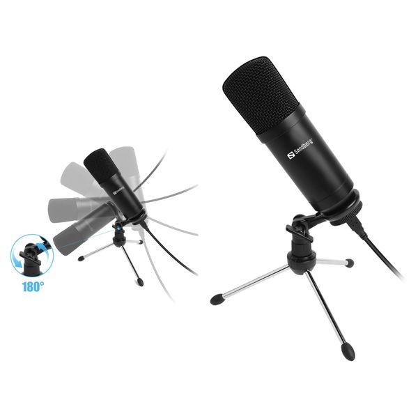 Sandberg Streamer USB Table Microphone