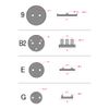 STRAIGHT 19-9133 Brake Caliper Tool Set