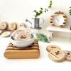 KATOMOKU Cat Tree Plate, White Ash np-05 Bathroom