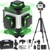 ZPD 4 x 360 Self-Leveling Green Laser Level with Tripod - Accurate & Versatile