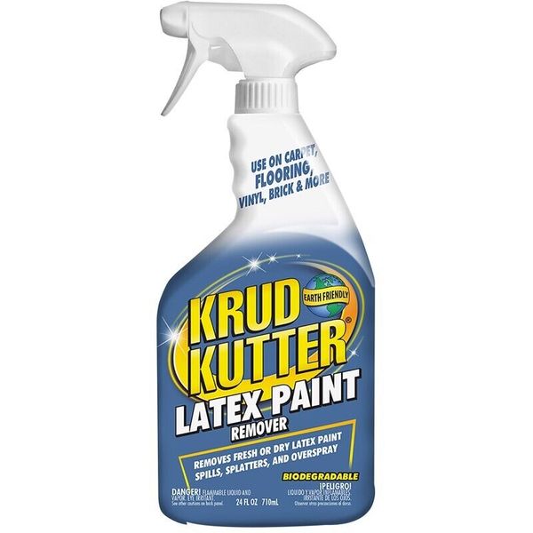 Krud Kutter 336249 Low Odor Liquid Latex Paint Remover 24 oz. (Pack of 6)