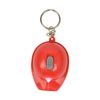Hard Hat Flashlight Keychain Beer Opener Red