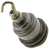 Edison Screw (E27) Solid Brass Earthed Lampholder in Antique Finish with 2 Shade Rings and Metal Hook