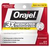 Orajel 3X for Toothache & Gum Pain: Maximum Gel Tube 0.42oz - From #1 Oral Pain Relief Brand - Orajel for Instant Pain Relief