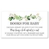InvitationHouse 48 cnt Greenery Baby Shower Book Request Cards