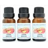 Crazy Candles Creme Brulee (Made in USA) 3 Bottles 1/2 FL Oz Each (15ml) Premium Grade Scented Fragrance Oil