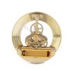 Ichiias Metal 86mm Built-in Clock Insert Quartz Clock Head Desk Craft Clock Accessories
