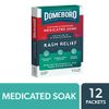 Domeboro Medicated Soak Rash Relief (Burow’s Solution), 12 Count (Pack of 1) - Packaging May Vary
