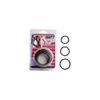 Spartacus Steel O-Ring Set, Black