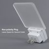 DEWENWILS Plug-in LED Night Light with Light Sensor Dusk-Dawn Bathroom Light
