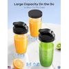 Personal Blender for Smoothies, 14Pcs with 3 Portable Cups, Single Serve Maker