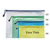 A4 Zip Wallets Plastic Zip Wallets 5Pcs A4 Zip Folders Extra Thick-5Pack