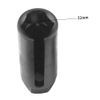 Baceyong Car Oxygen Sensor Socket, 22mm 1/2" Oxygen Sensor Sleeve Removal Wrench Tool Black Phosphorized Oxygen Sensor Sleeve