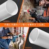 Pipe Plumbing Tools, PVC Pipe Beveling Tool, Pipe Primer, 2 in 1 Inside/Outside, Durable, Easy Operation, Chamfering, Deburring, Inside and Outside, Both Use