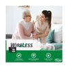 Smart Caregiver Wireless Bed Pad Alarm System with Weight Sensor and Pager fo...