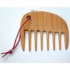 Kostkamm - Wooden curling comb, 10 cm