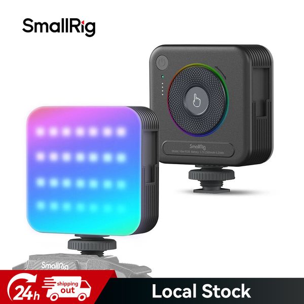 SmallRig P108 RGB Video Light 2500mAh Rechargeable On-Camera Video Light Panel