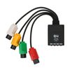 Wireless Controller Adapter for Switch, Bluetooth Controller Adapter Converter Support 4 Players Compatible with N64 Console, PS3, PS5, 8bitdo