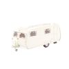 Oxford Diecast 76CC001 Carlight Continental Caravan Light Grey