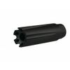 Black 9mm Linear Compensator Muzzle Brake M13.5X1 Left Hand Thread