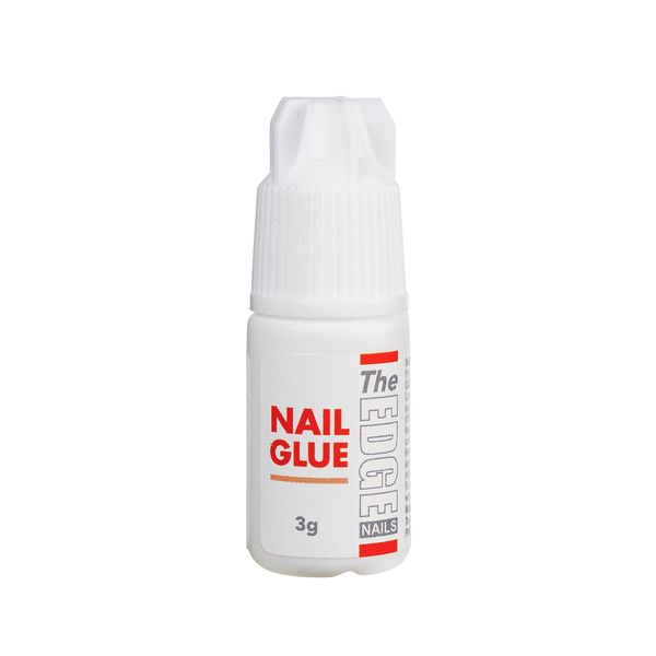 THE EDGE Nail Glue/Adhesive 3g (50 Pack) - Super Strong, Long Lasting