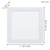 EGLO Recessed Light, White