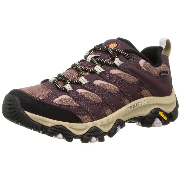 Merrell Moab 3 Synthetic Gore-Tex Women's Hiking Shoes, Burgundy/Burlwood