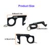 8 Pack Door Opener Handheld EDC Keychain No Touch Hand Tool Touchless Clean Key