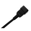 kenable C19 Plug to C20 Socket Server/UPS Extension Cable 16A 250V 5m Black [5 metres]