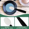 50PCS Disposable Eye Shadow Sponge Applicators, Mini Dual Sided white 