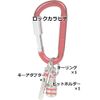SK11 SBH-SETR Portable Bit Holder Set, Compatible with 6.35 Axis, Red
