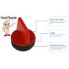 FeetPeople Foam Polish Applicators, 6 Pack