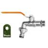 Outlet Valve with Ball Valve, Male Thread 1/2 Inch