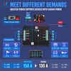 8 Gang Car Switch Panel Blue LED Multiple Modes On/Off Toggle Relay Control Box