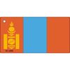 Mongolia Flag Novelty Aluminum Key Chain KC-4098