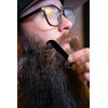 Death Grip Mustache Keychain Comb