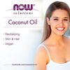 NOW FOODS Liquid Coconut Oil 4 fl oz