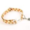 Dogo Contempo Checker Collar - Brown - Medium