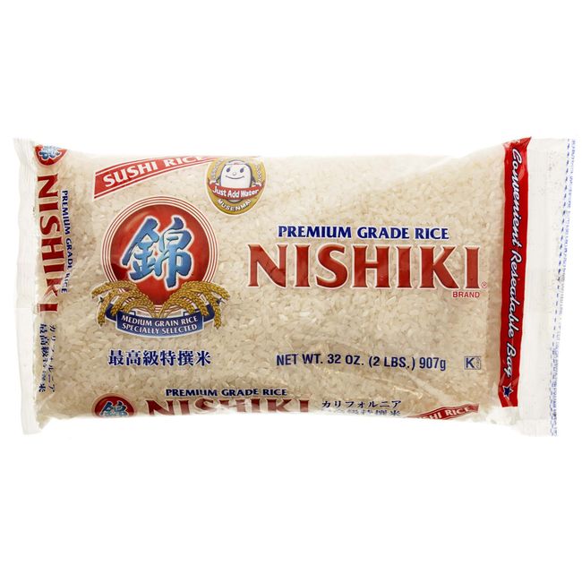 Nishiki Premium Grade White Sushi Rice - 2lbs