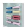 Wall-mounted foam roller holder organizer yoga mat Pilates 4-6 8-9, white 9