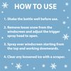 CARSHARK De-icer 1 Litre, Fast Acting, Suitable for Doors, Windows and Locks
